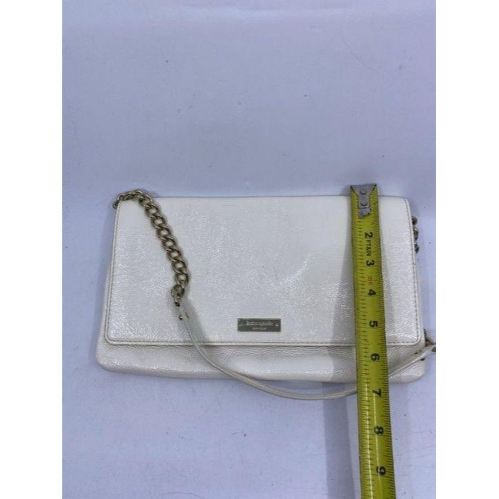 kate spade cream patent leather shoulder bag - Picture 3 of 8